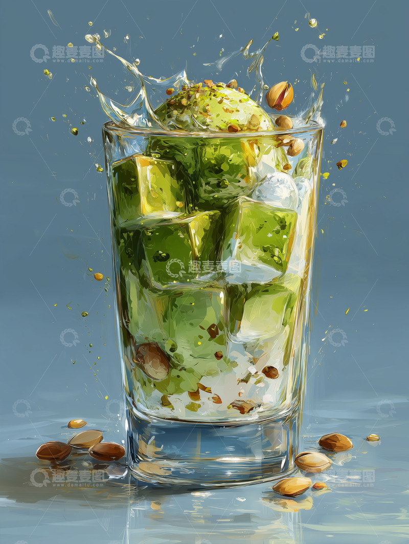 高清大图下载【趣麦麦图】美食篇&mdash;&mdash;冰淇淋甜品18