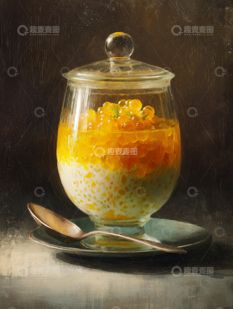 高清大图下载【趣麦麦图】西米露杨枝甘露11