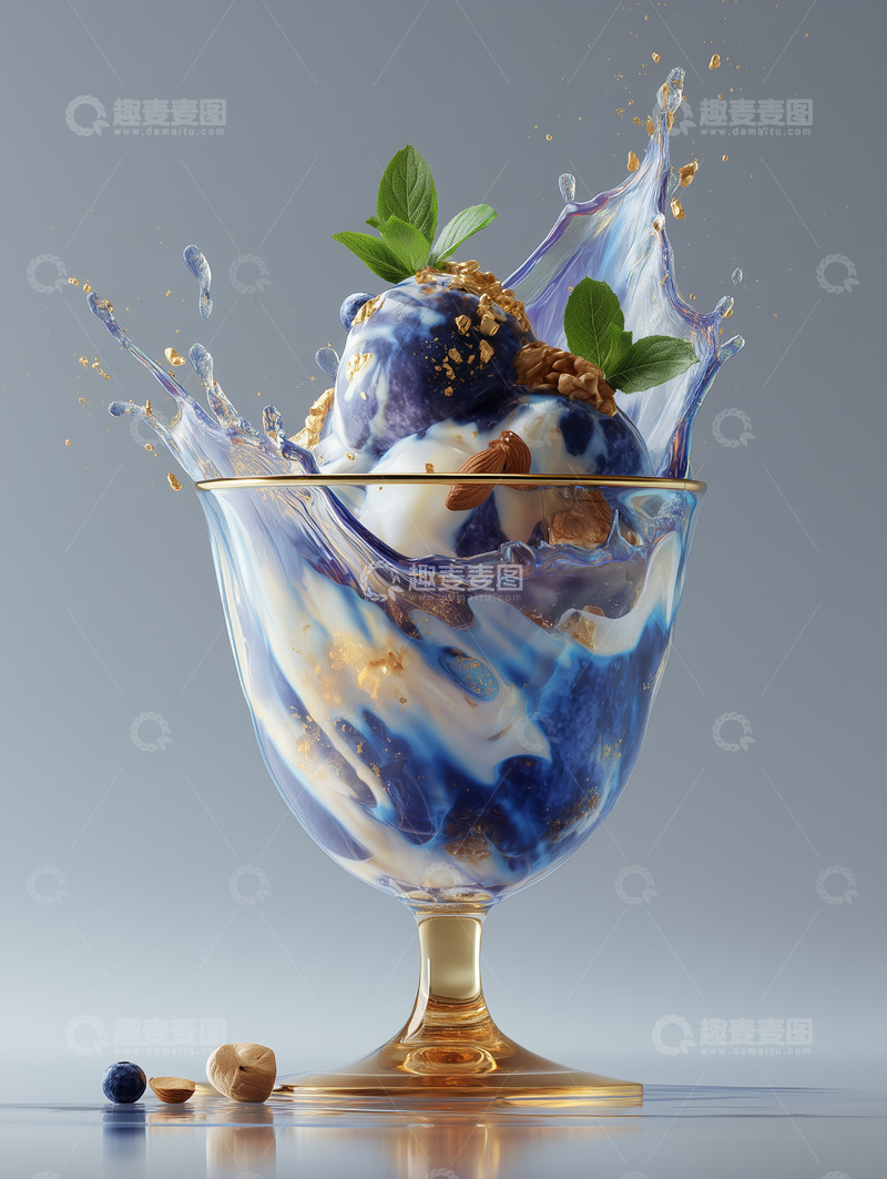 高清大图下载【趣麦麦图】美食篇&mdash;&mdash;冰淇淋甜品32