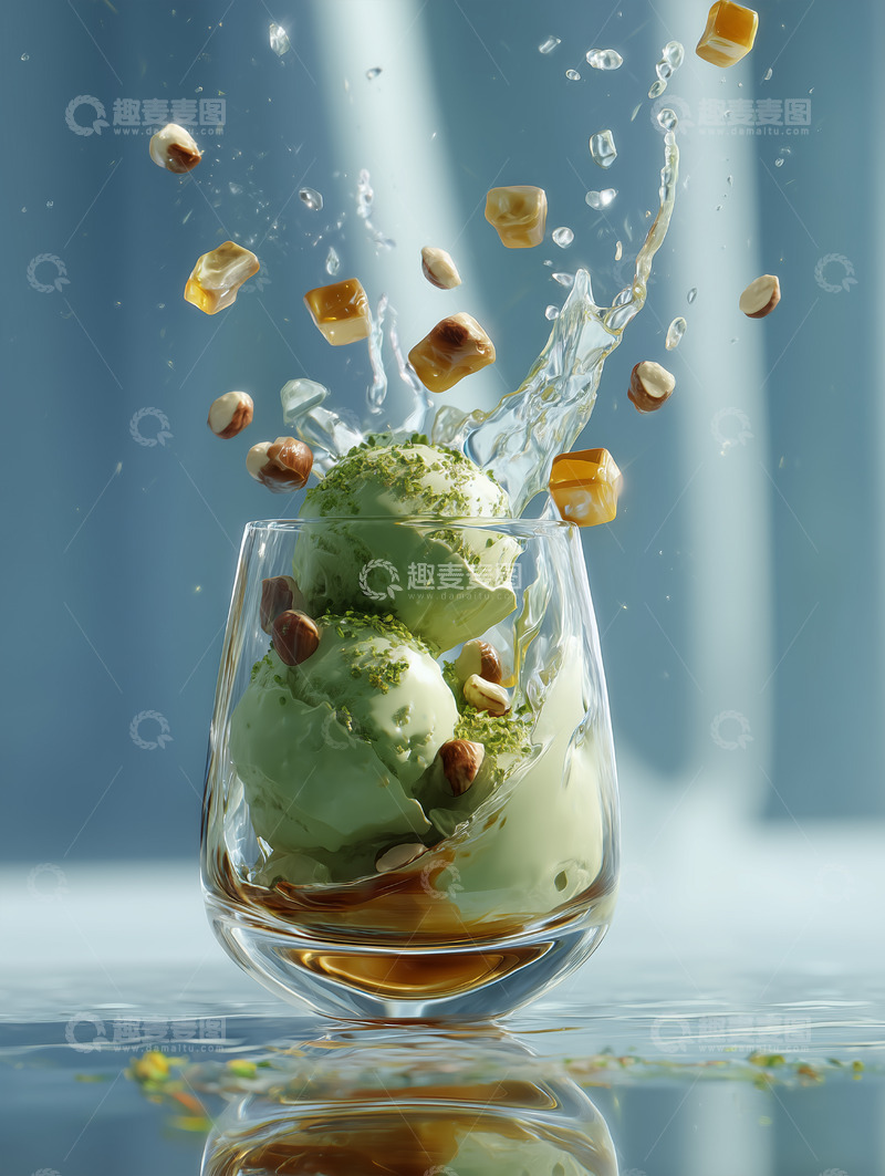 高清大图下载【趣麦麦图】美食篇&mdash;&mdash;冰淇淋甜品17