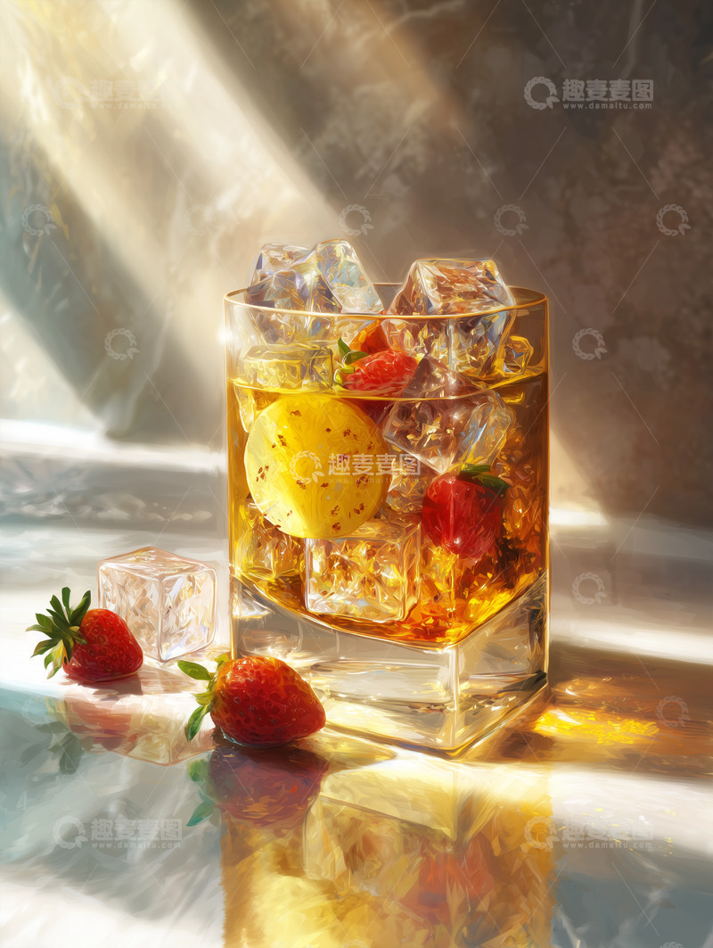 高清大图下载【趣麦麦图】水果茶12