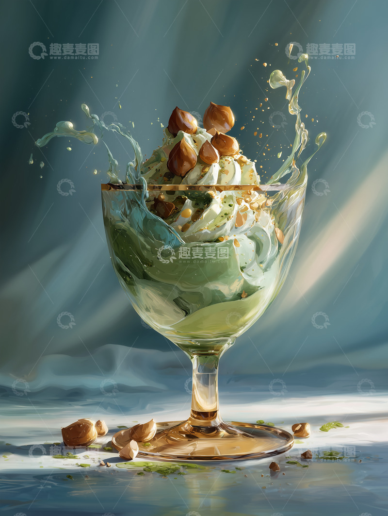 高清大图下载【趣麦麦图】美食篇&mdash;&mdash;冰淇淋甜品22