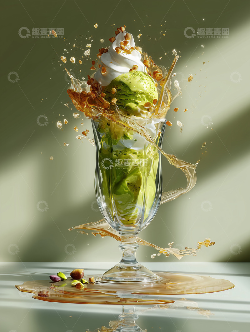 高清大图下载【趣麦麦图】美食篇&mdash;&mdash;冰淇淋甜品23