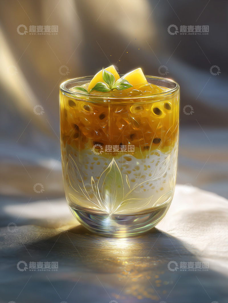 高清大图下载【趣麦麦图】西米露杨枝甘露13