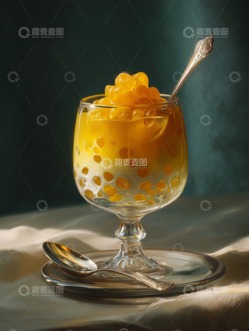 高清大图下载【趣麦麦图】西米露杨枝甘露20