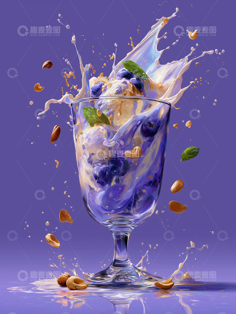 高清大图下载【趣麦麦图】美食篇&mdash;&mdash;冰淇淋甜品2