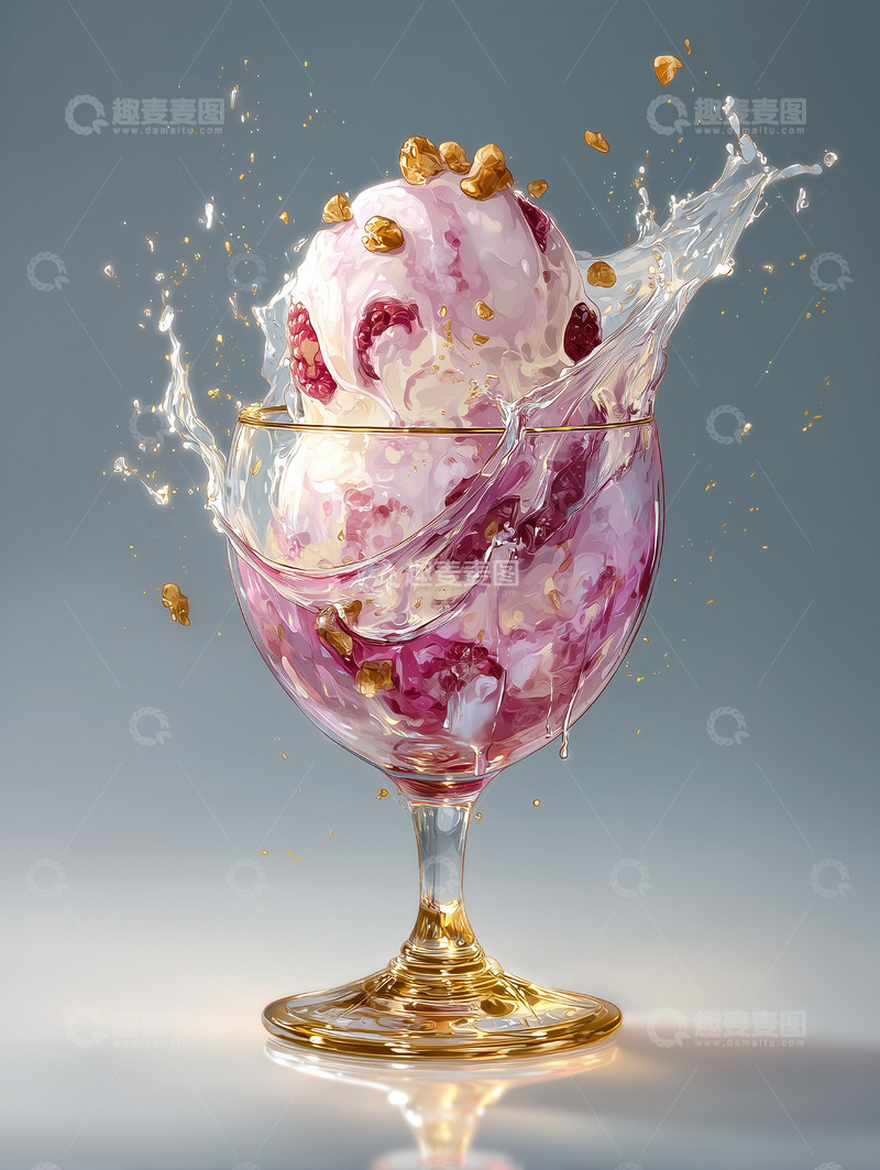 高清大图下载【趣麦麦图】美食篇&mdash;&mdash;冰淇淋甜品7