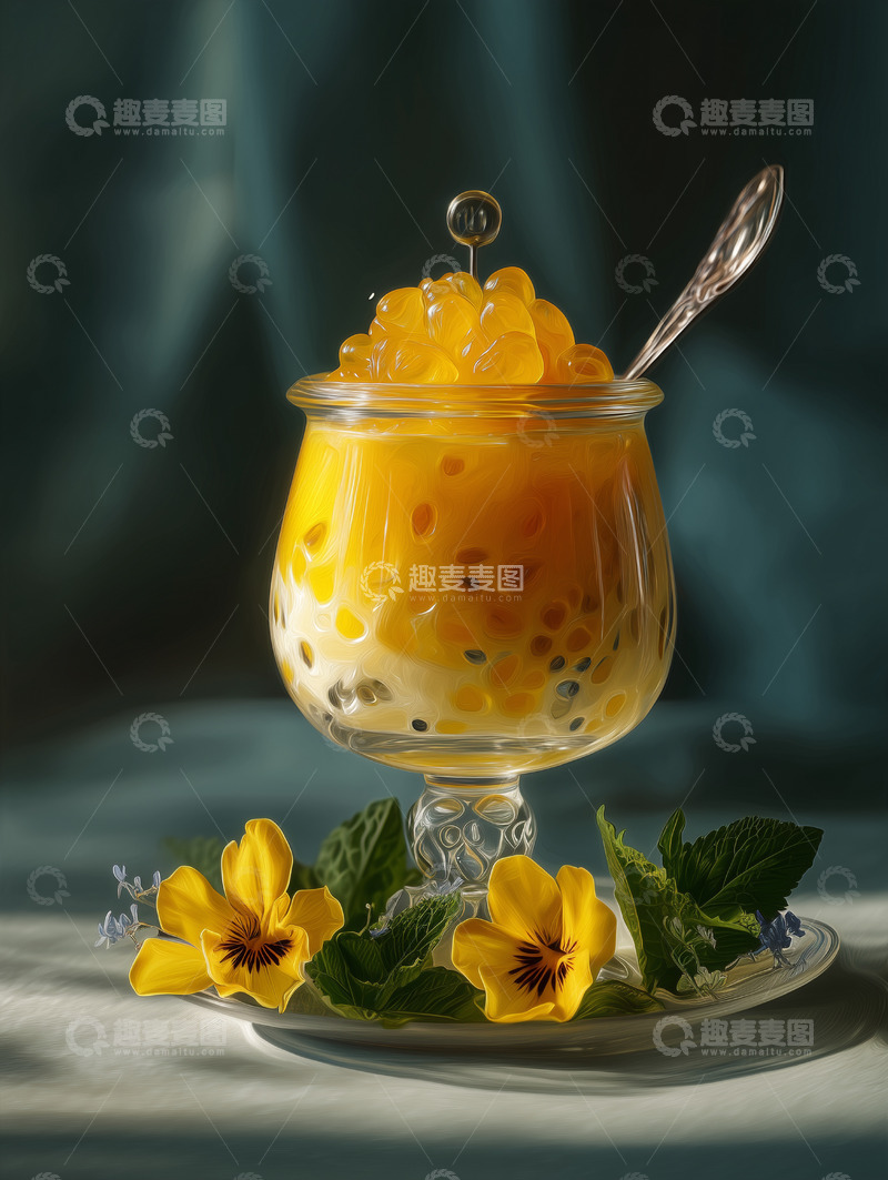 高清大图下载【趣麦麦图】-西米露杨枝甘露18