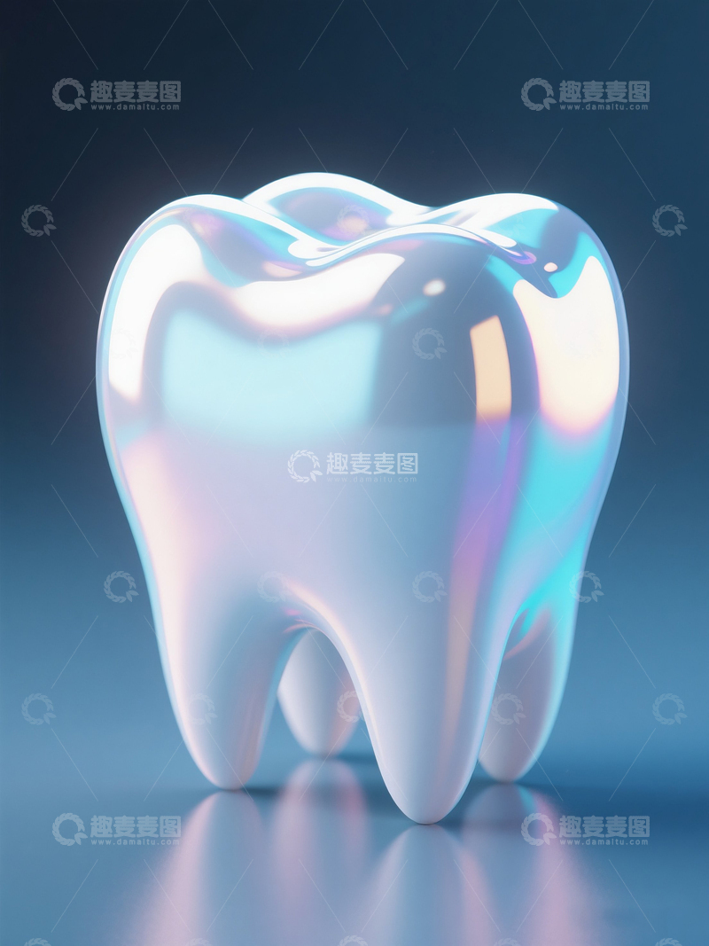 高清大图下载【趣麦麦图】闪亮大牙齿5