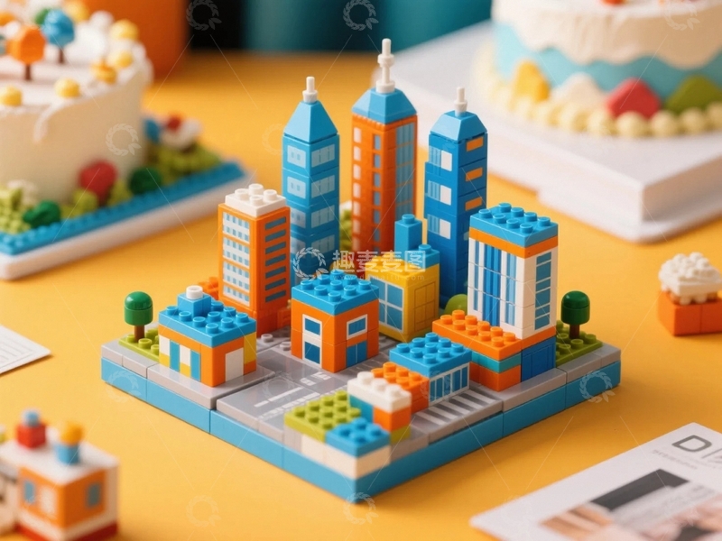 高清大图下载【趣麦麦图】乐高城市模型3