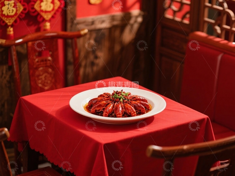 高清大图下载【趣麦麦图】鲜香的麻辣小龙虾3
