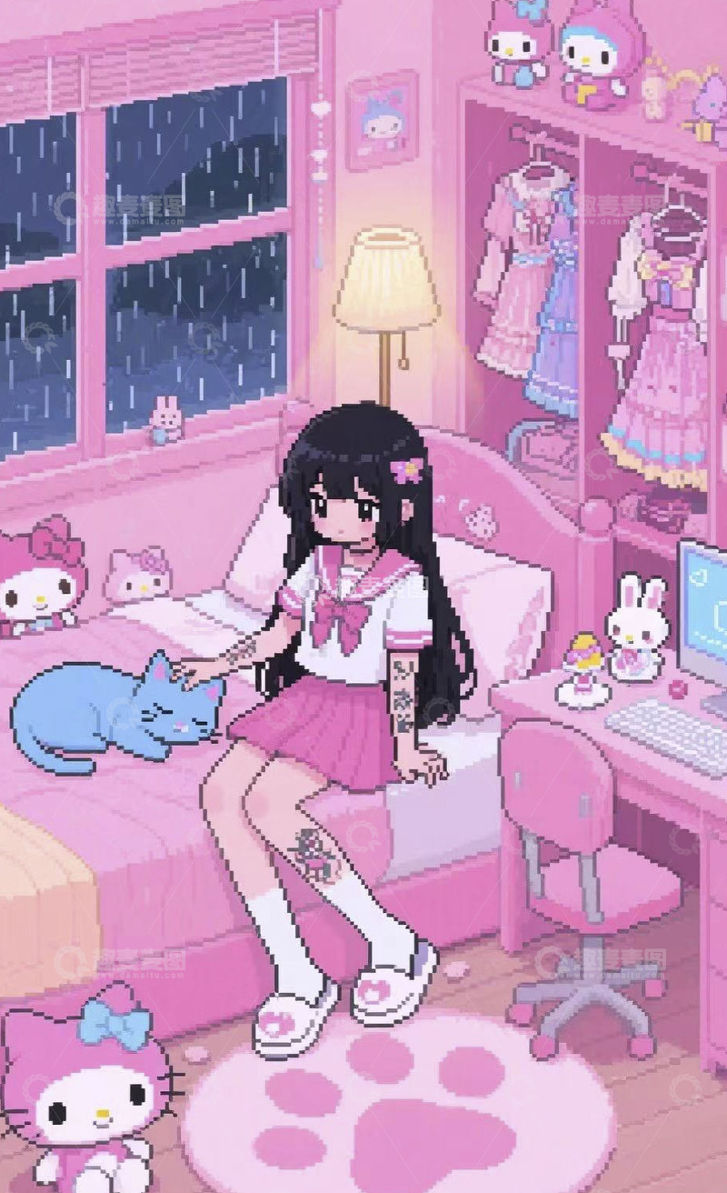 高清大图下载【趣麦麦图】动漫卡通情侣壁纸2