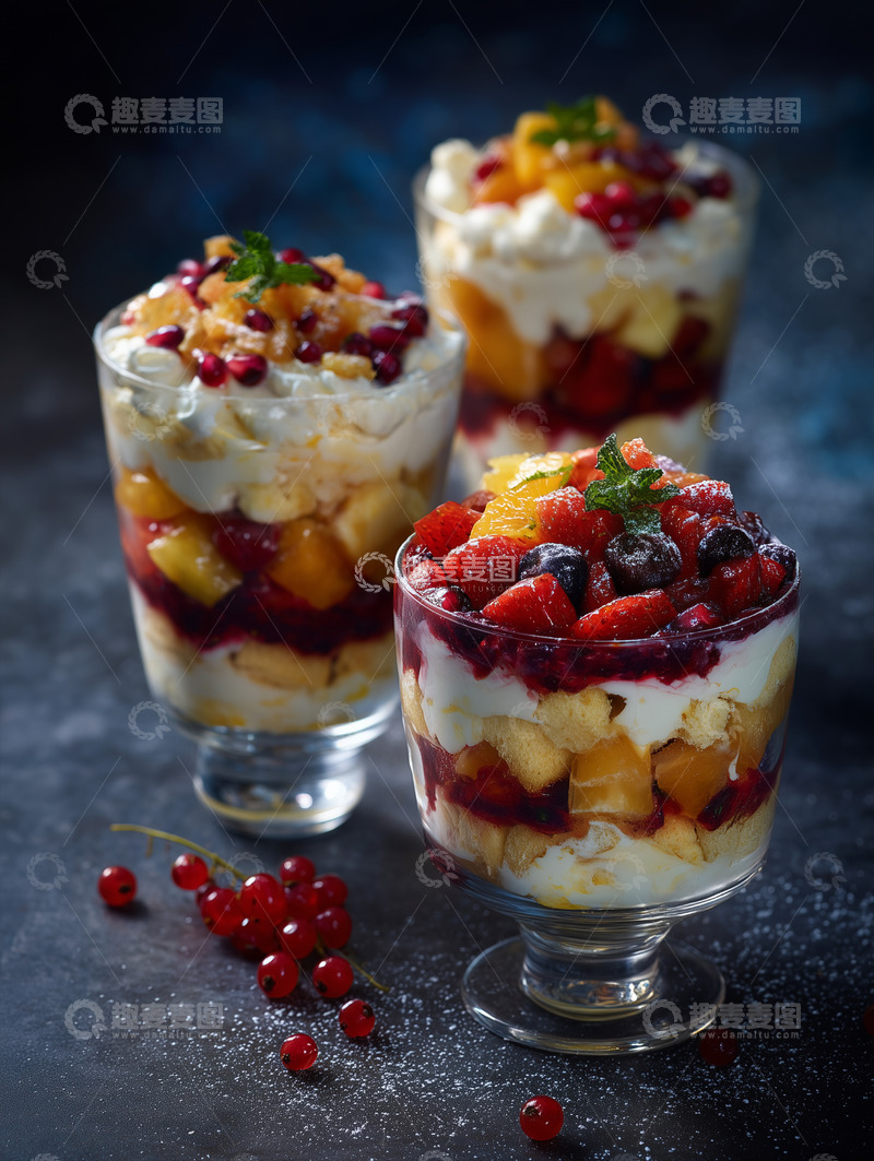 高清大图下载【趣麦麦图】美食篇&mdash;&mdash;下午茶甜品烘焙 101