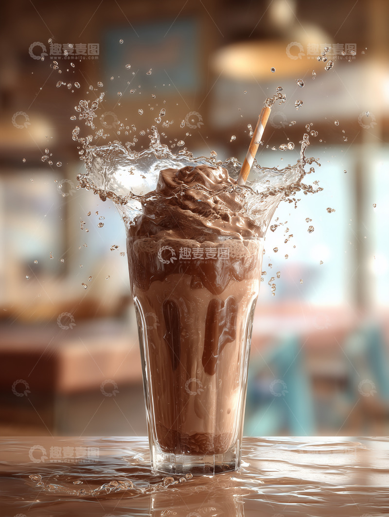 高清大图下载【趣麦麦图】美食篇&mdash;&mdash;冰淇淋奶昔饮料17