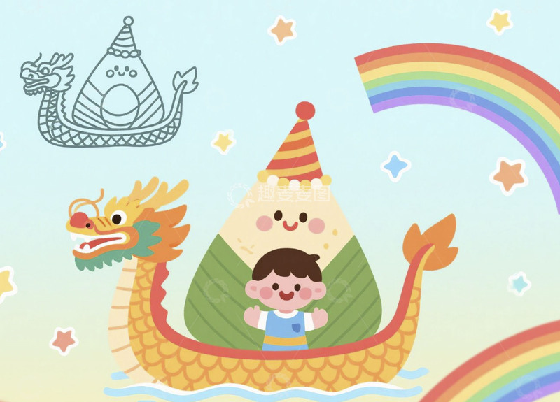 高清大图下载【趣麦麦图】端午节节日海报40