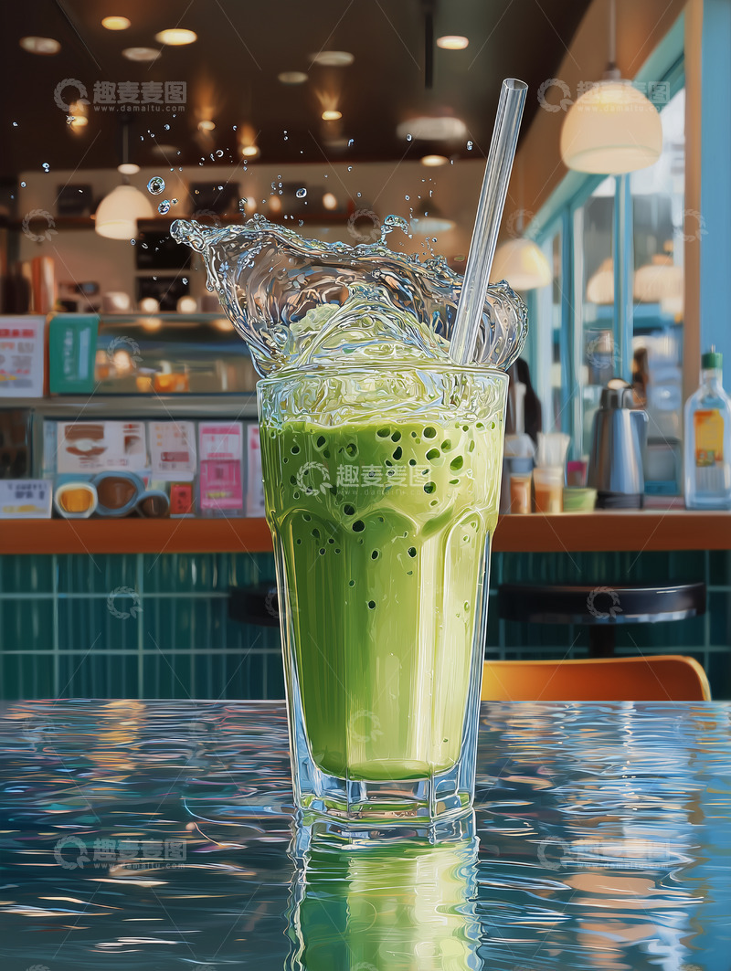 高清大图下载【趣麦麦图】美食篇&mdash;&mdash;冰淇淋奶昔饮料19