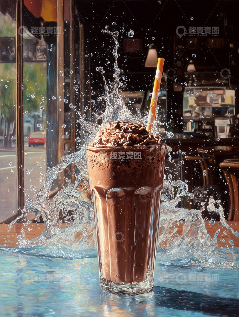 高清大图下载【趣麦麦图】美食篇——冰淇淋奶昔饮料14