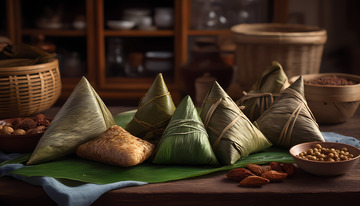 创意端午节粽子摄影图5