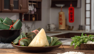 创意端午节粽子摄影图