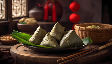 创意端午节粽子摄影图7