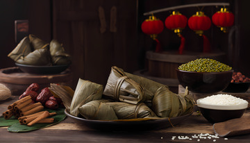 创意端午节粽子摄影图4