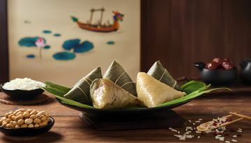 创意端午节粽子摄影图2