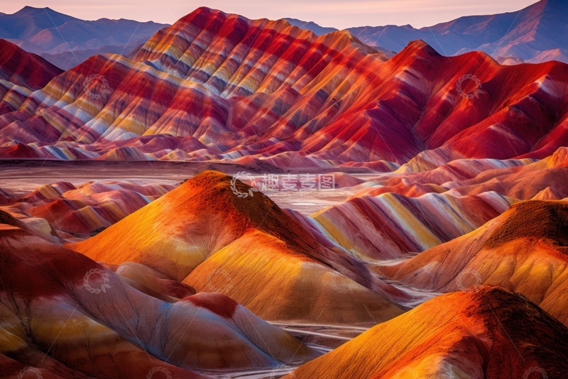 高清大图下载【趣麦麦图】七彩丹霞自然美景2