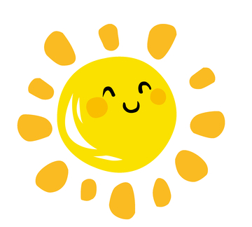 太阳的开心笑脸