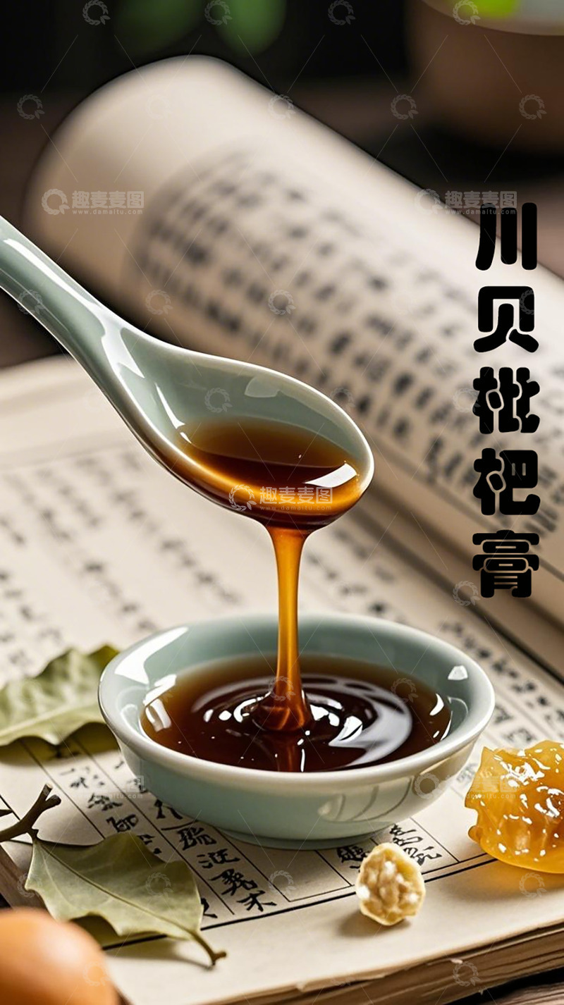 高清大图下载【趣麦麦图】云南川贝枇杷膏