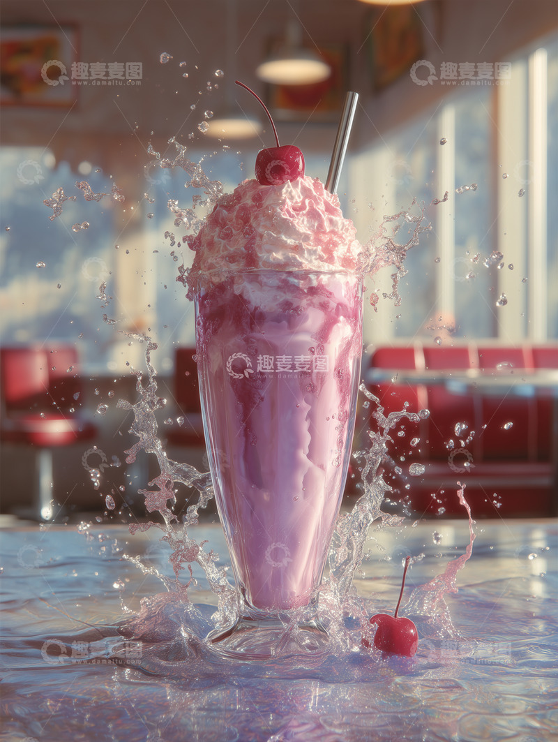 高清大图下载【趣麦麦图】美食篇——冰淇淋奶昔饮料35
