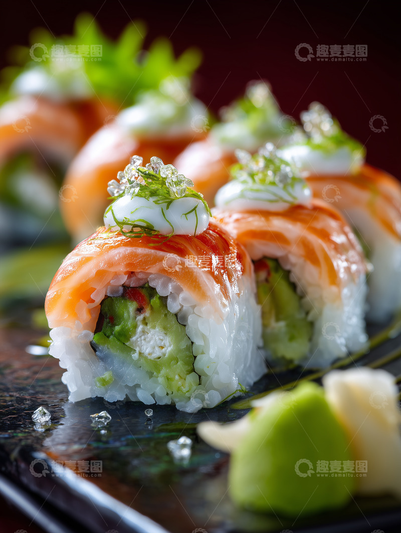 高清大图下载【趣麦麦图】美食篇&mdash;&mdash;日式料理寿司图片11