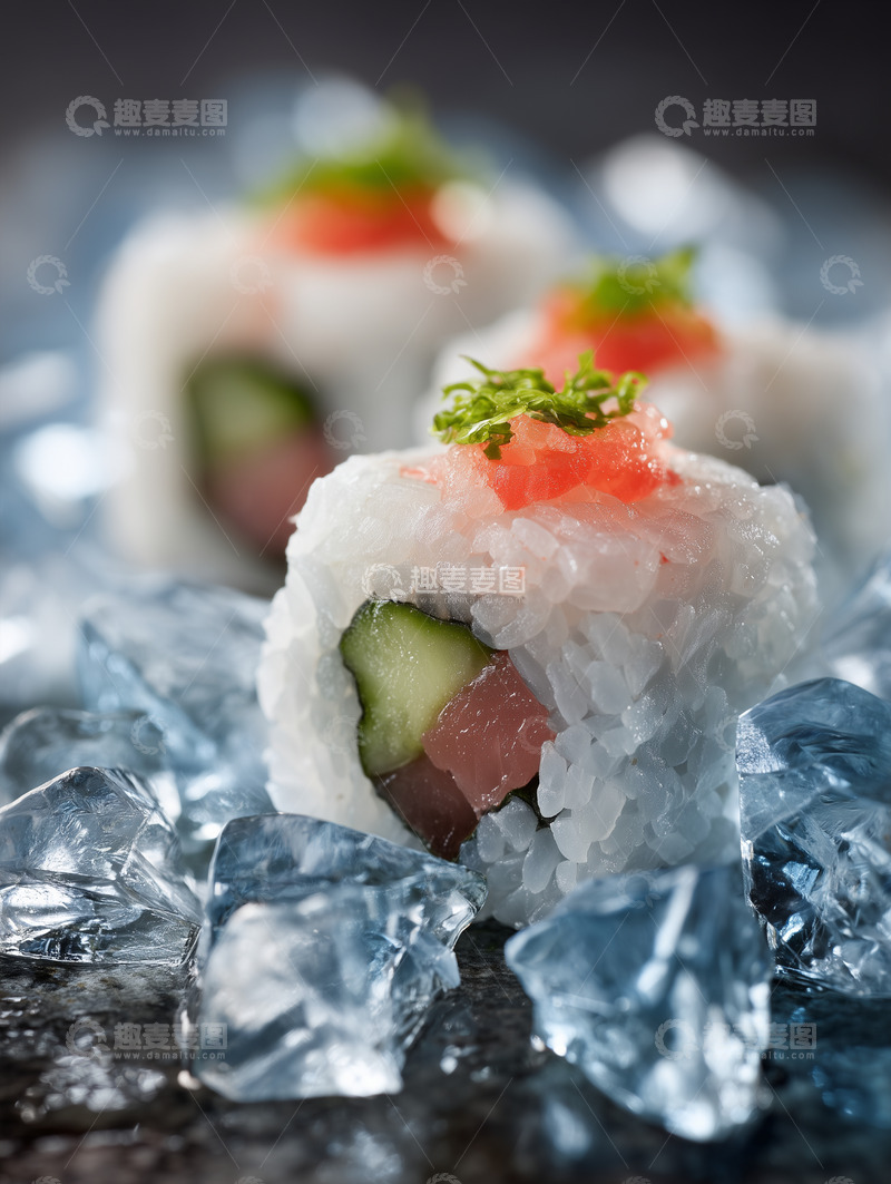 高清大图下载【趣麦麦图】美食篇——日式料理寿司图片2