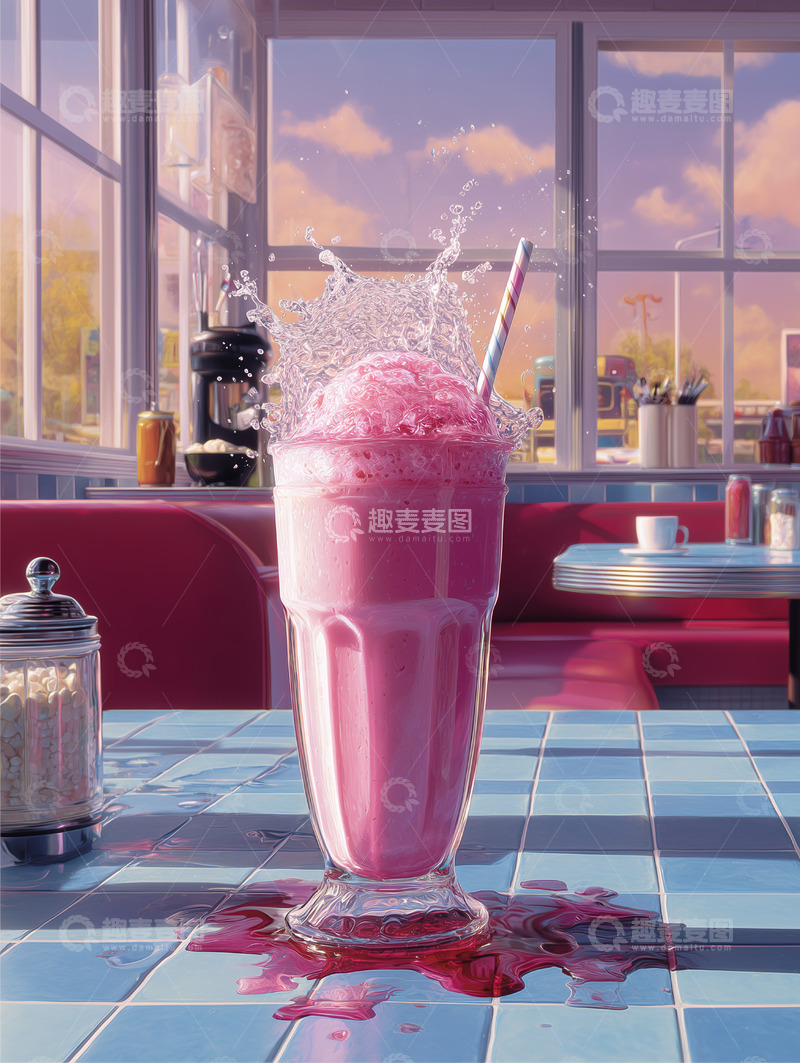 高清大图下载【趣麦麦图】美食篇——冰淇淋奶昔饮料29