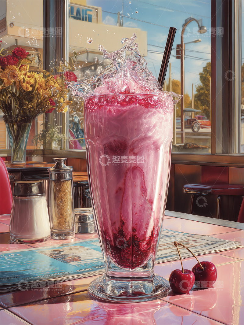 高清大图下载【趣麦麦图】美食篇——冰淇淋奶昔饮料42