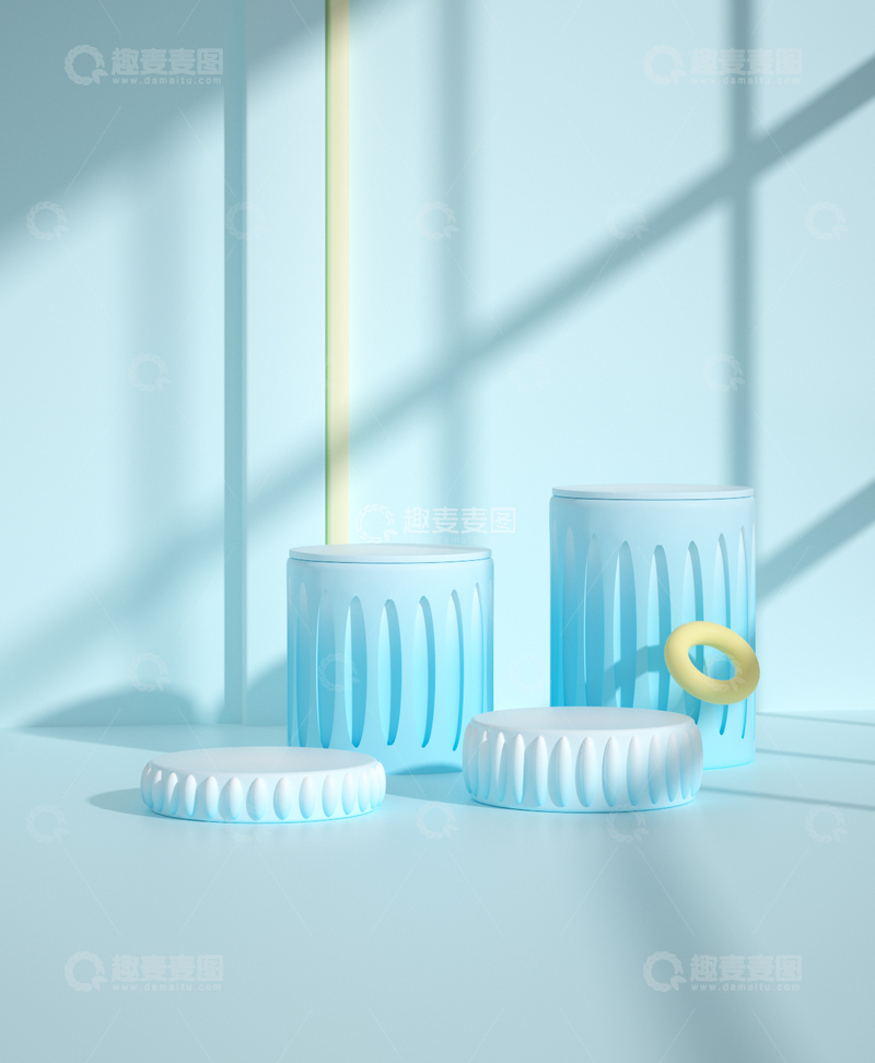 电商立体创意背景图96