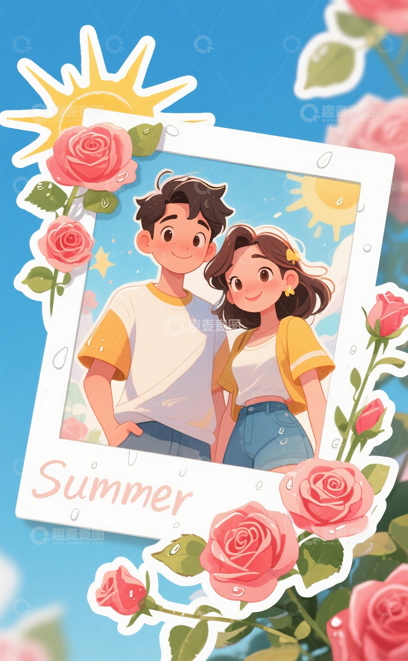 高清大图下载【趣麦麦图】约会的情侣16