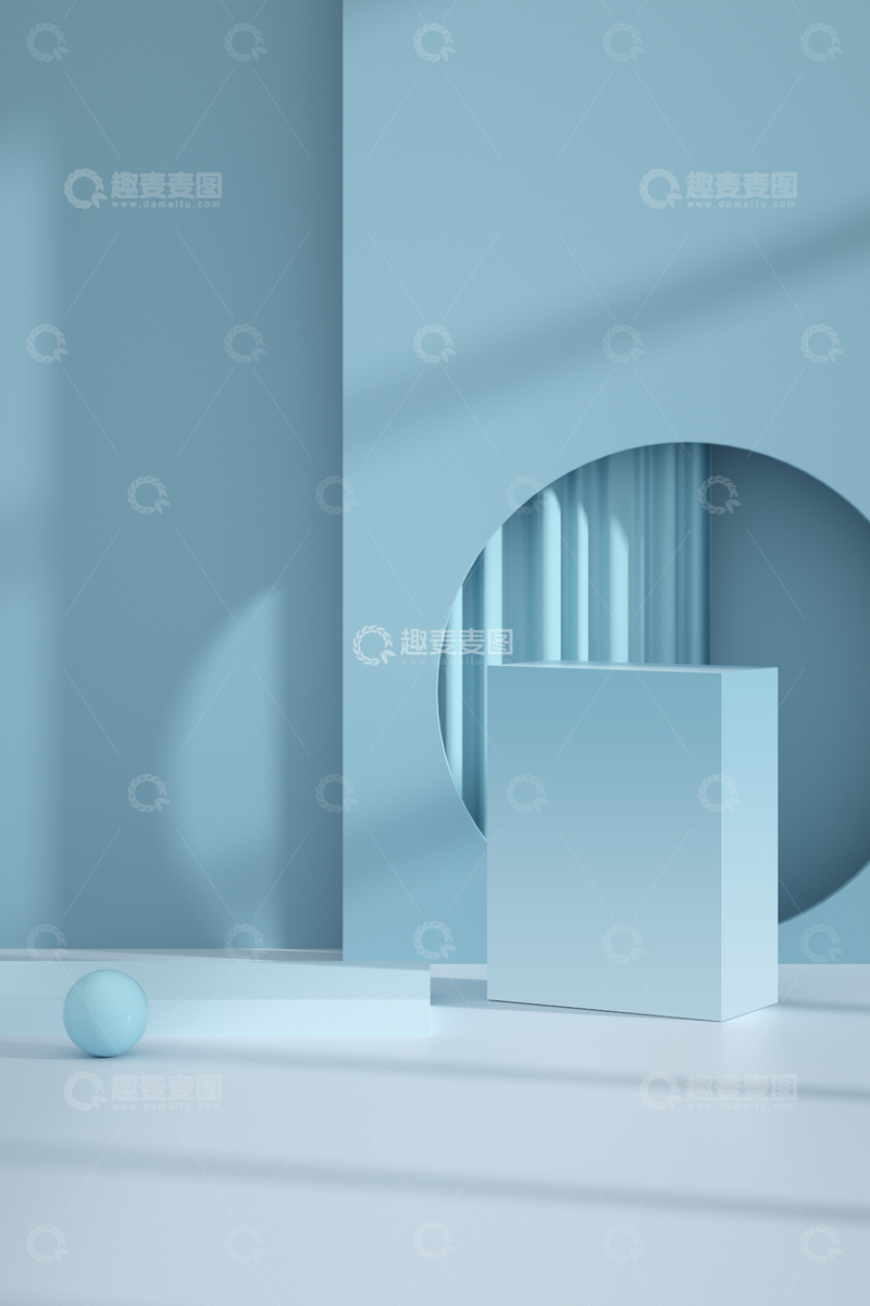 电商立体创意背景图97