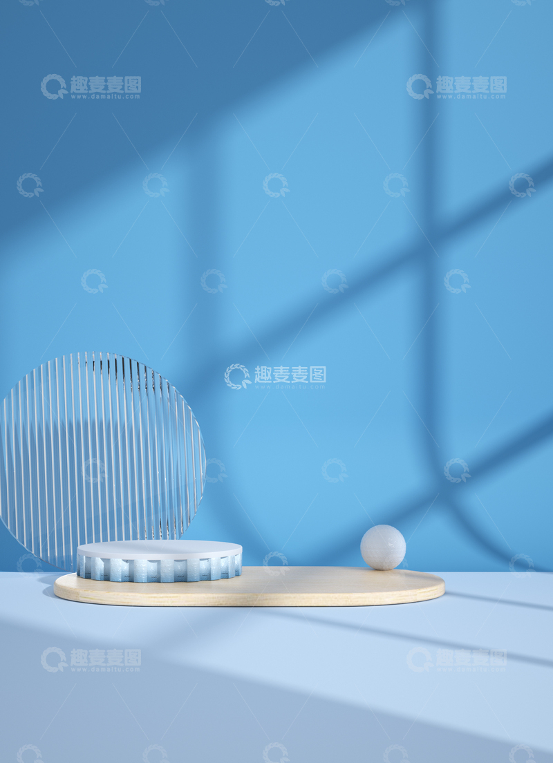 高清大图下载【趣麦麦图】电商立体创意背景图98