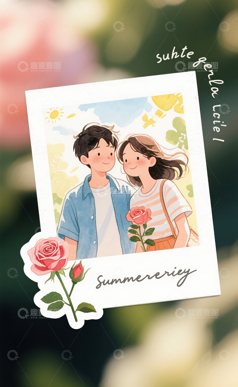 高清大图下载【趣麦麦图】约会的情侣18