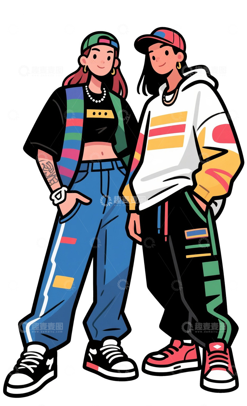 高清大图下载【趣麦麦图】约会的情侣12