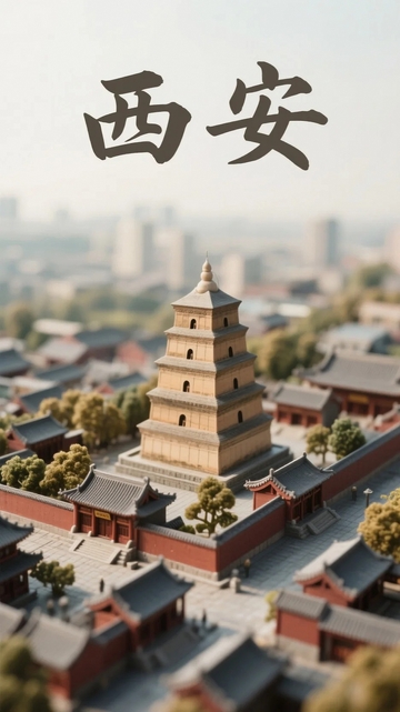 西安建筑微缩景观3