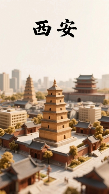 西安建筑微缩景观2