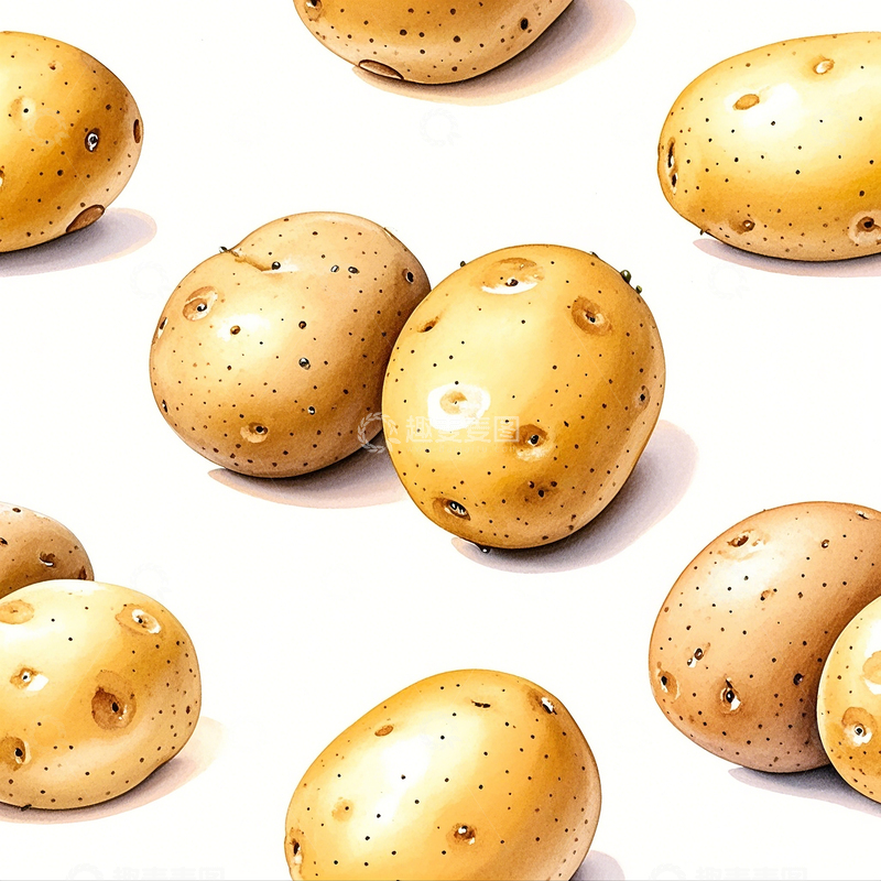 高清大图下载【趣麦麦图】卡通手绘土豆素材1