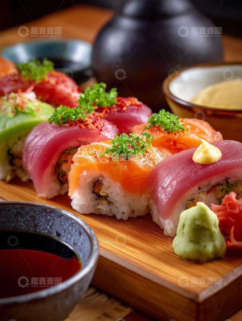 高清大图下载【趣麦麦图】美食篇——日式料理寿司图片27