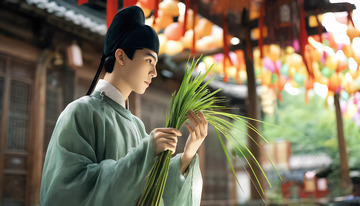 端午节包粽子文化摄影图6