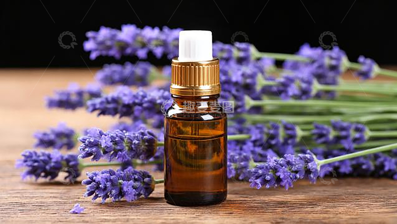 高清大图下载【趣麦麦图】薰衣草精油包装