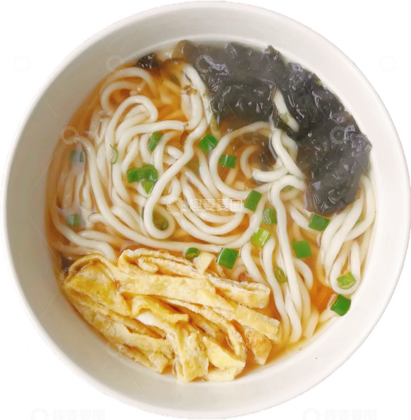 高清大图下载【趣麦麦图】一碗紫菜鸡蛋面