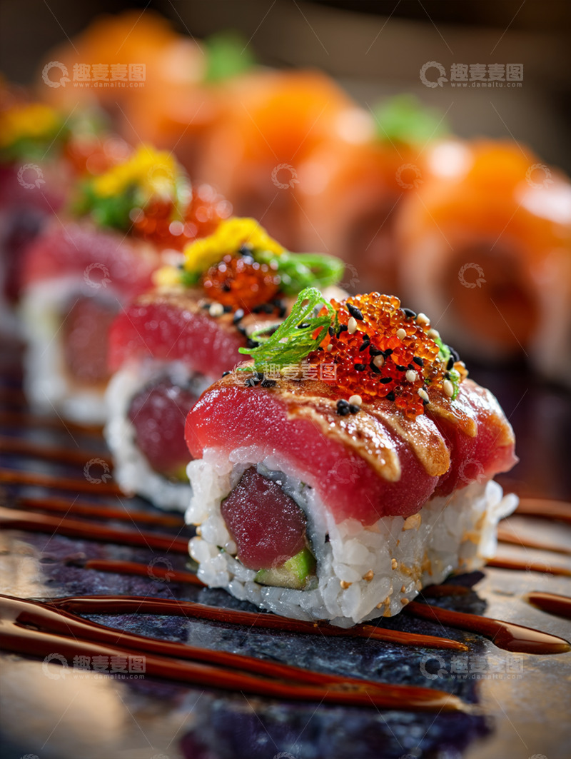 高清大图下载【趣麦麦图】美食篇&mdash;&mdash;日式料理寿司图片74