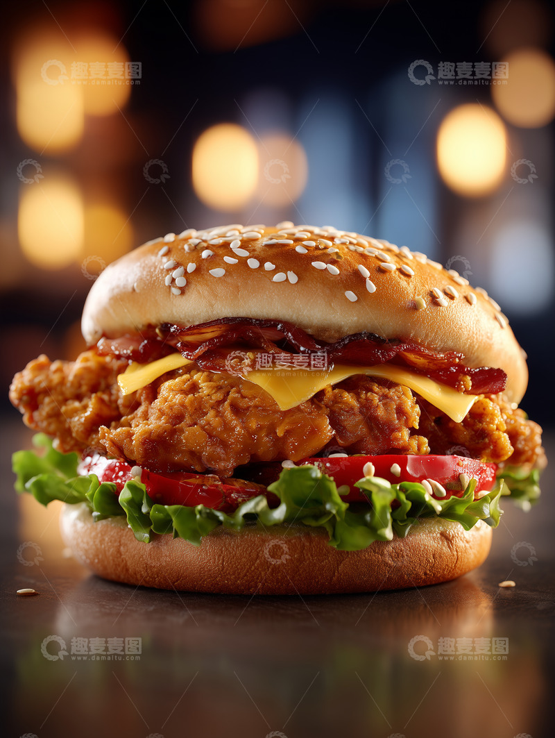 高清大图下载【趣麦麦图】汉堡摄影西餐美食16