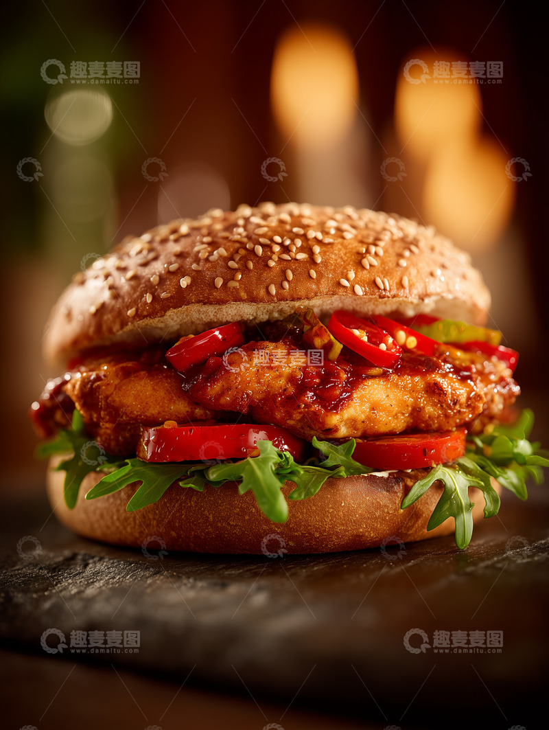 高清大图下载【趣麦麦图】汉堡摄影西餐美食13